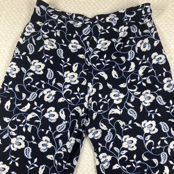 J. Jill Wearever Wide Leg Rayon Pant Small Boho Office Casual Stretch Pull On - Picture 6 of 9